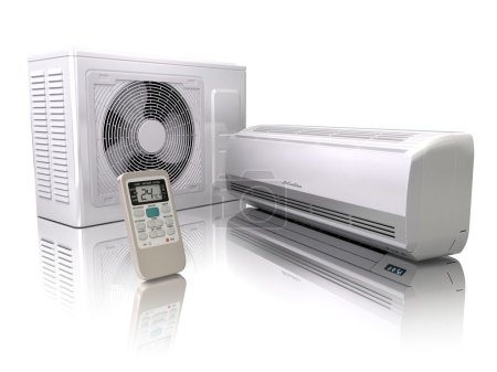 What is a wall-mounted air conditioner?